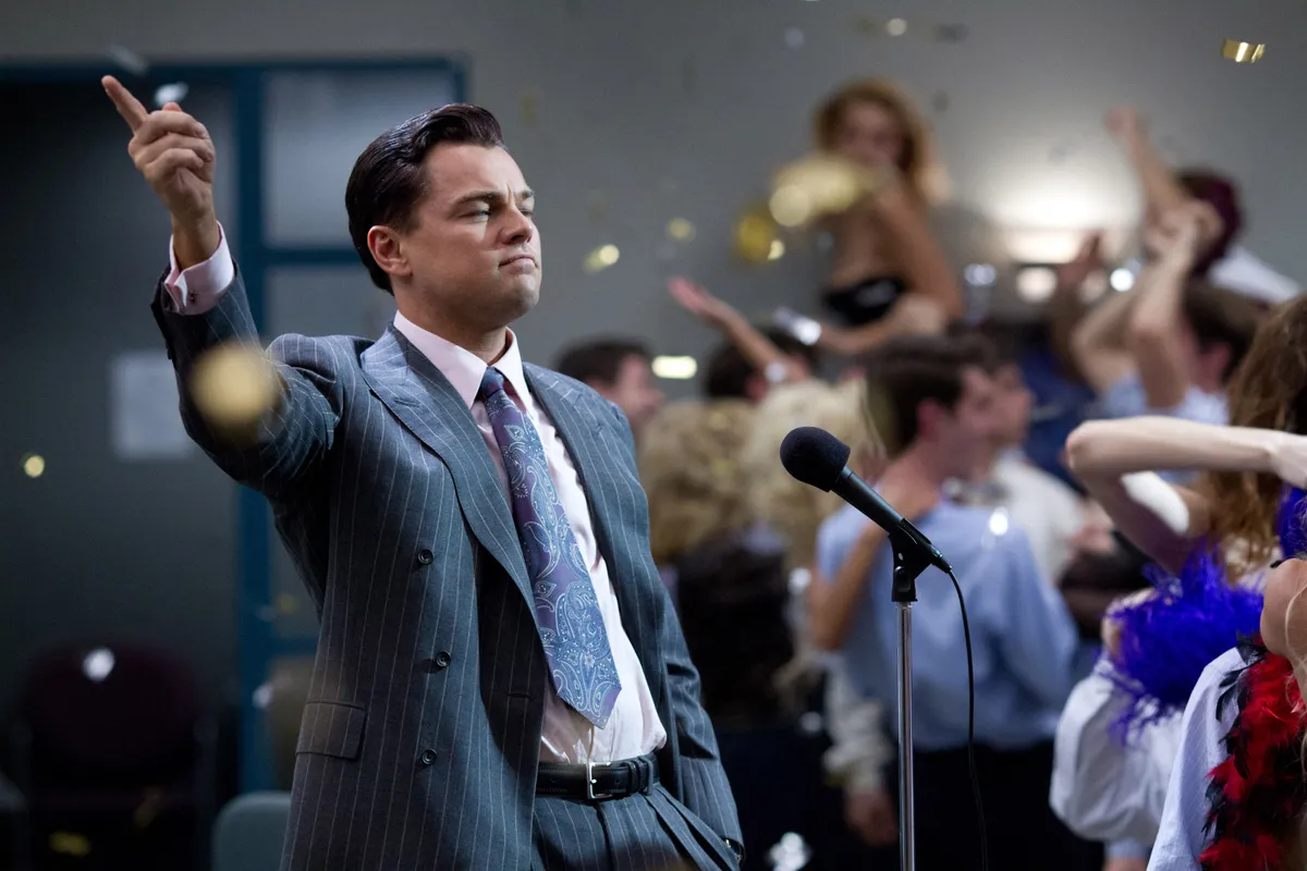 A Wall Street farkasa egy jelenete a filmes kvízben Leonardo DiCaprióval.