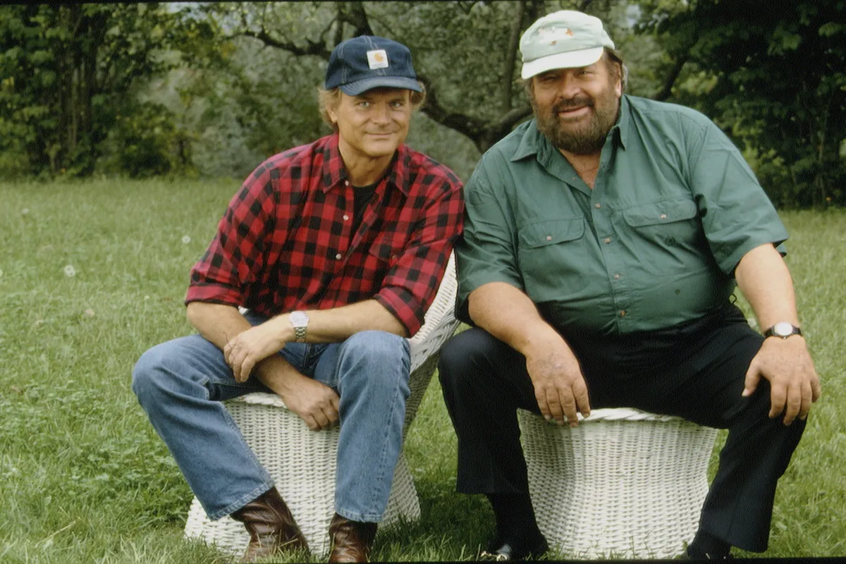 Bud Spencer és Terence Hill évtizedek át dolgozott együtt.