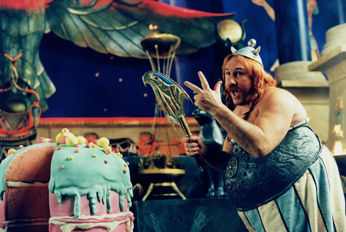 Gérard Depardieu Obelix szerepében