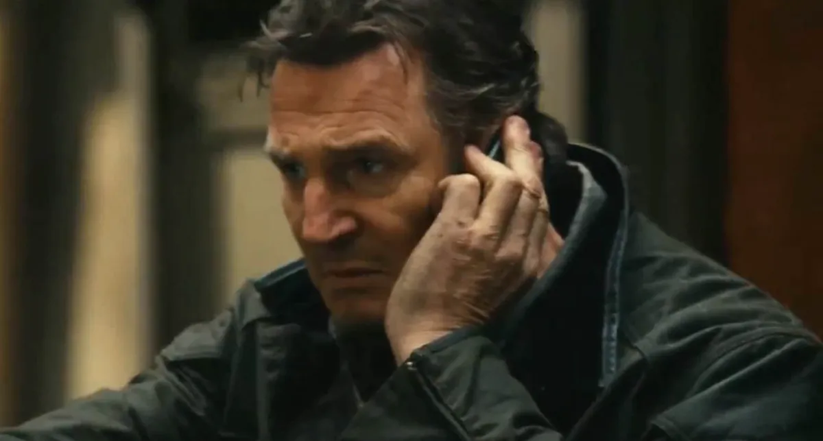 Liam Neeson az Elrabolva című filmben. 