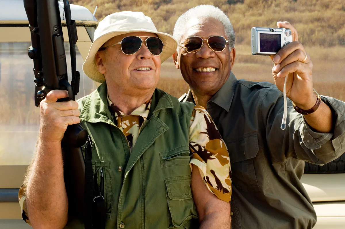 Jack Nicholson, Morgan Freeman, A bakancslista főszereplői.
