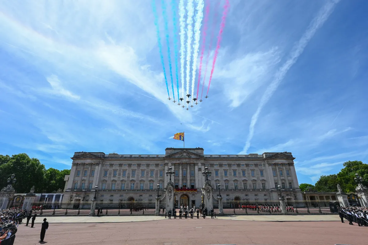 Trooping the Colour ceremony in London