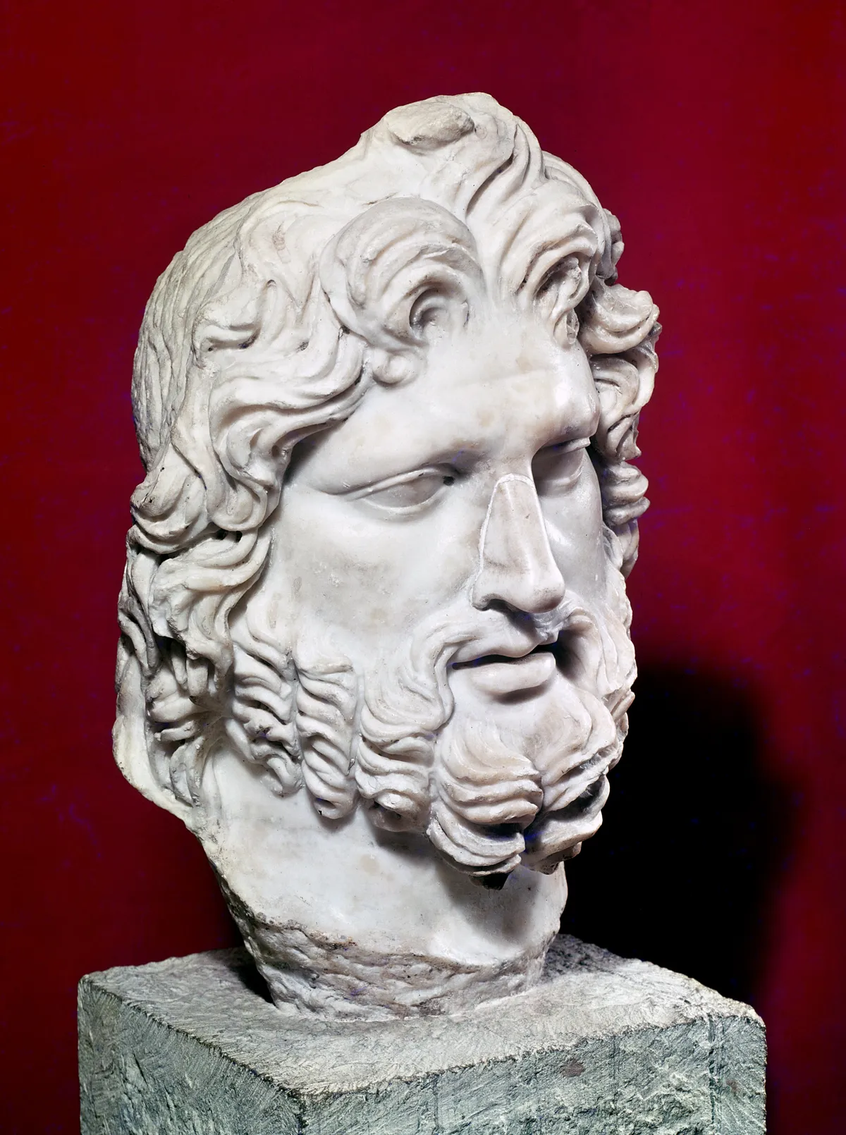 Head of Jupiter (marble)