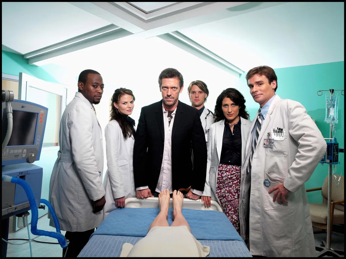 A Doktor House sorozat plakátja.