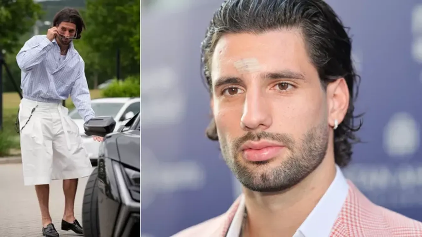 Tévedés, címlapon szólalt meg a szép ruhájáról Szoboszlai Dominik