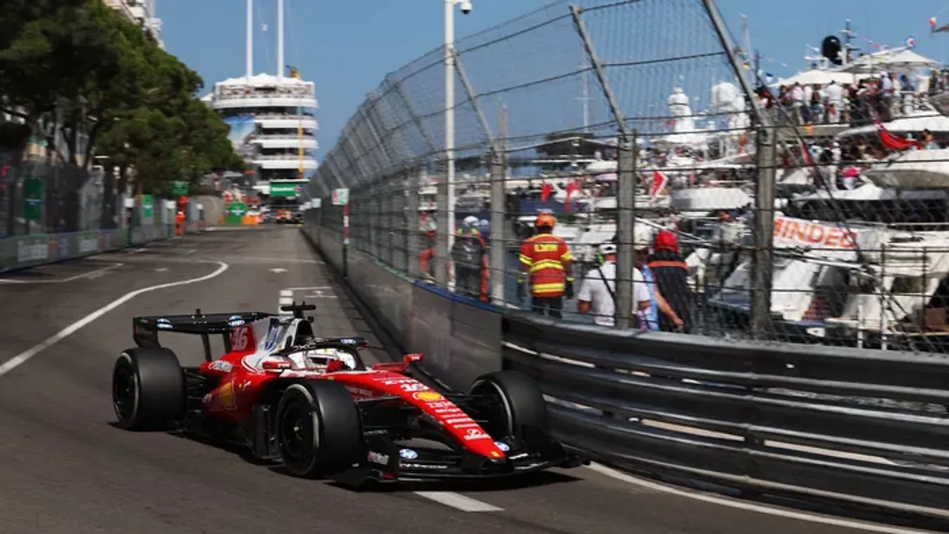 Rémisztő baleset Monacóban, totális káoszt okozott a Ferrari