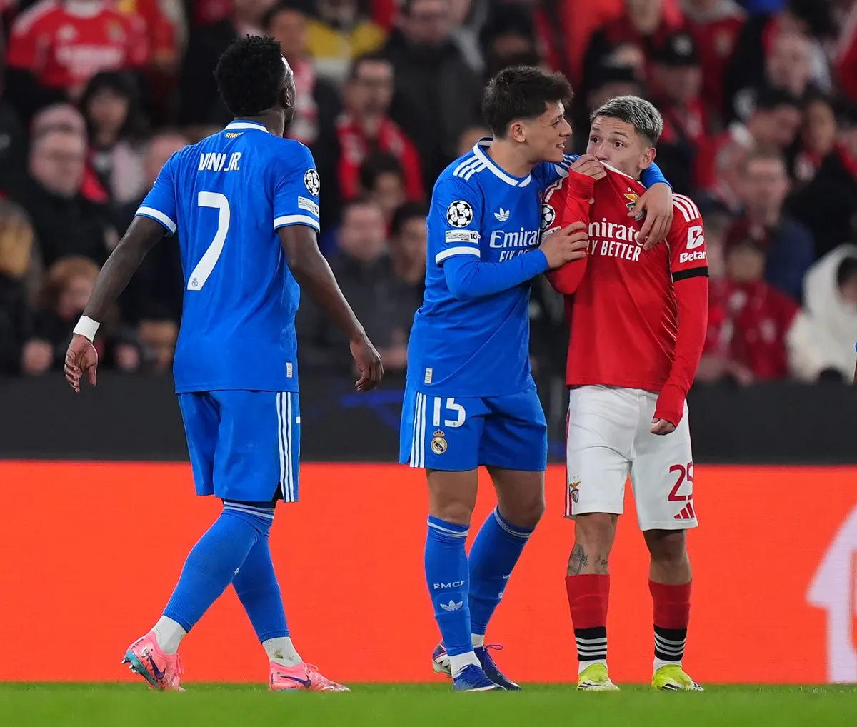 SL Benfica v Real Madrid C.F. - UEFA Champions League 2025/26 League Knockout Play-off First Leg