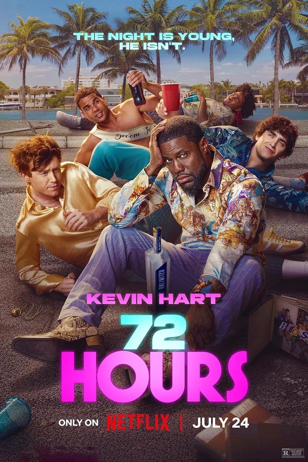 Kevin Hart, a 72 óra című Netflix-film főszereplője. 