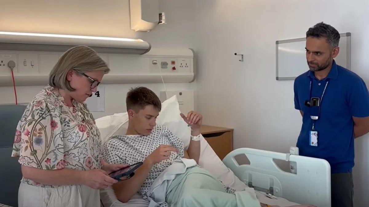 Ralph Seed öt éve először fájdalommentes: különleges implantátum küzd valós időben a testébe ültetve a CRPS ellen