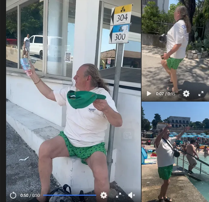 Zámbó Árpy Horvátországban nyaralt.