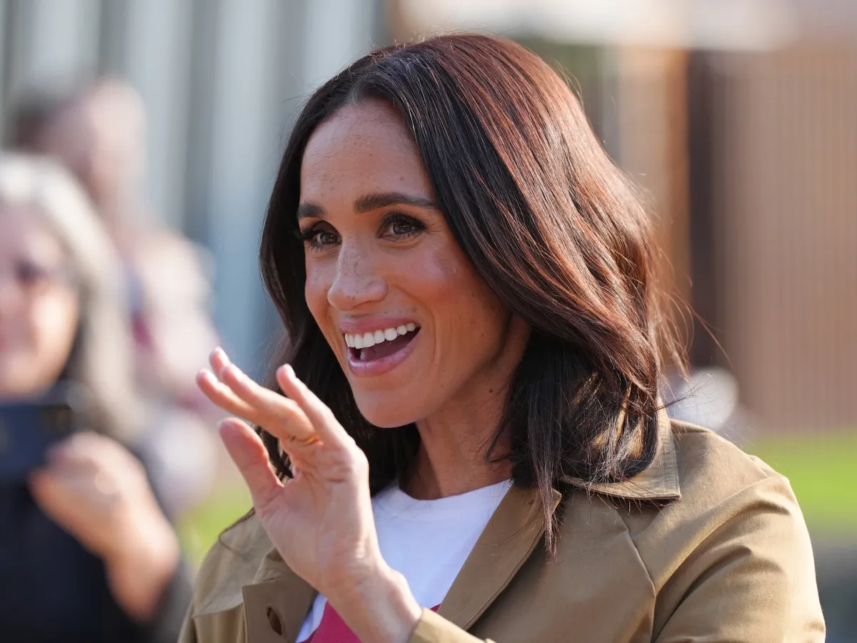 Meghan Markle ciki pillanatáról videó is készült.