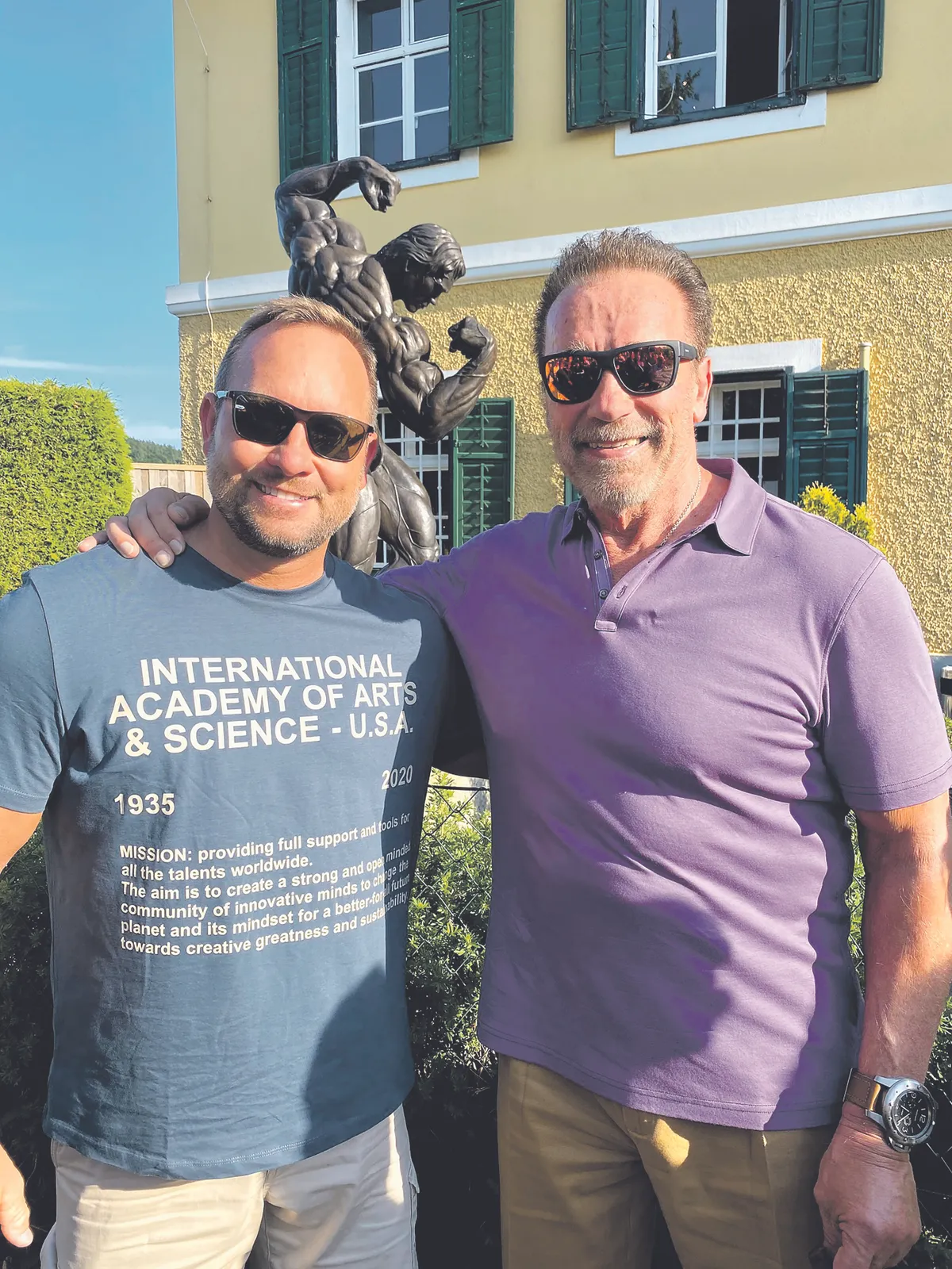 Ádám Schwarzenegger és Szedlacskó Ádám