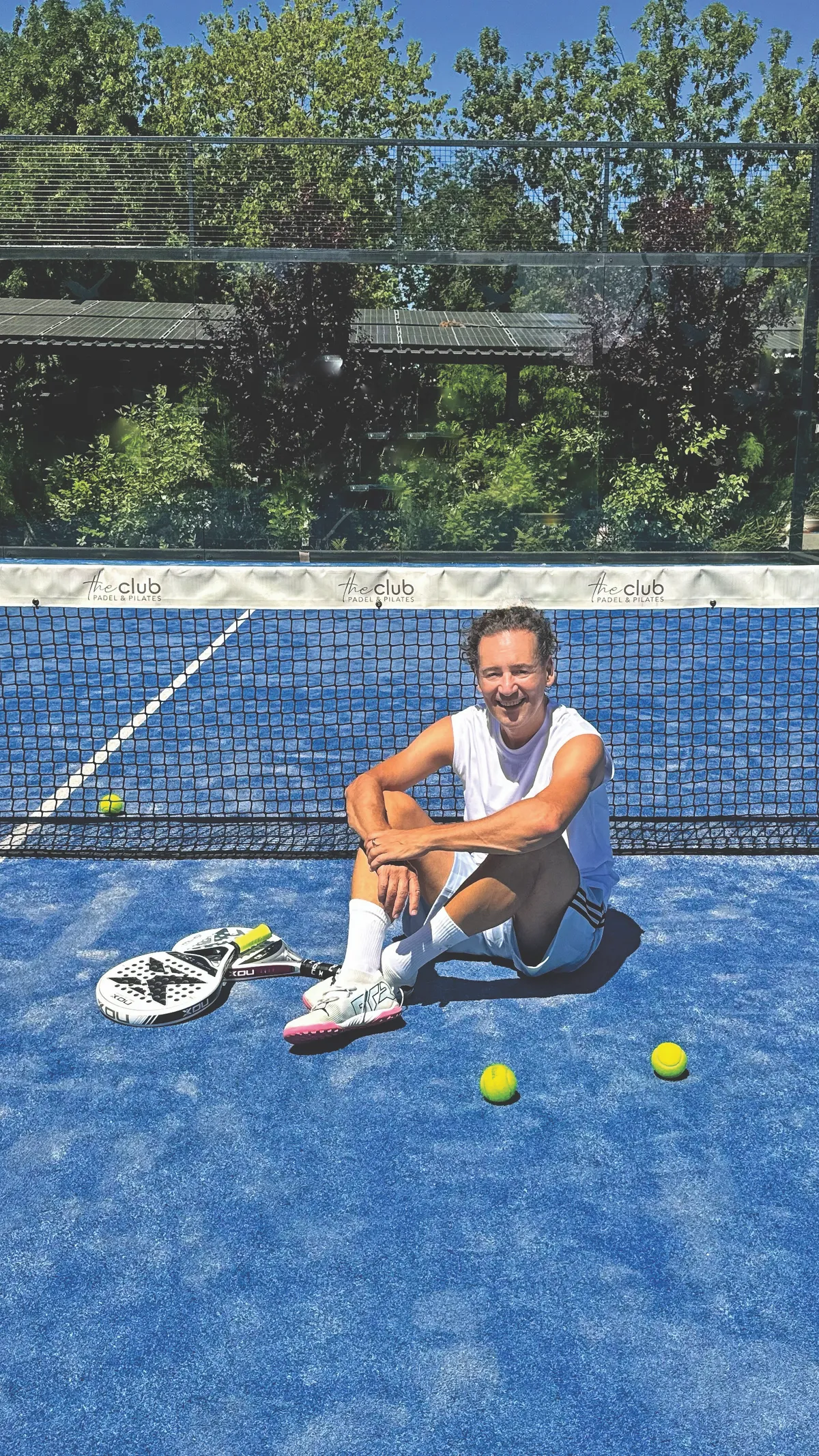 Istenes László sportolás közben