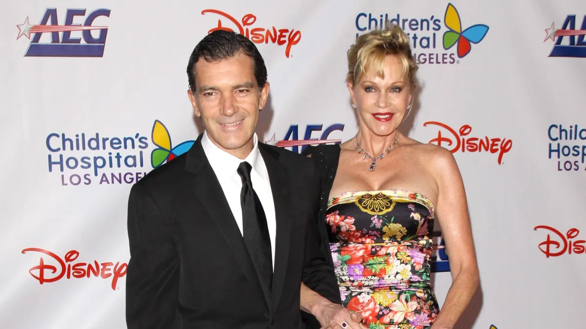 Antonio Banderas és Melanie Griffith