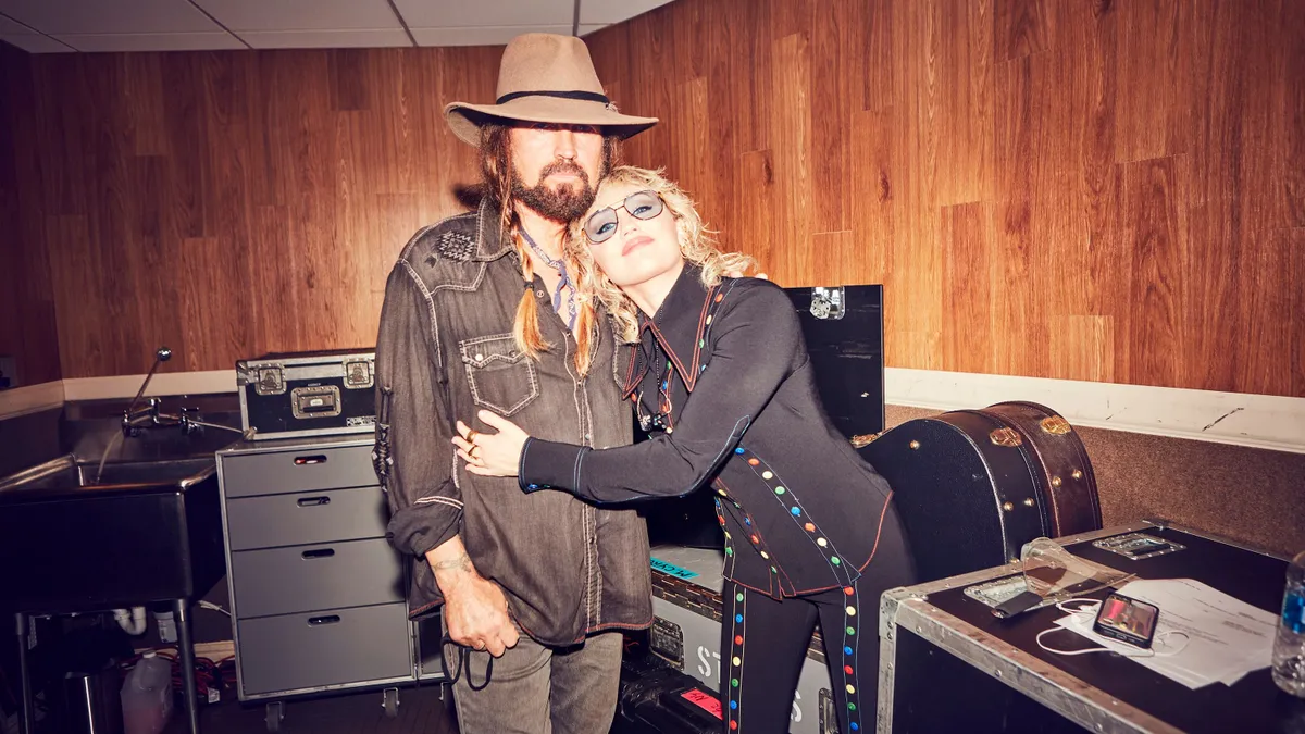 Sztárok: Billy Ray Cyrus és Miley Cyrus