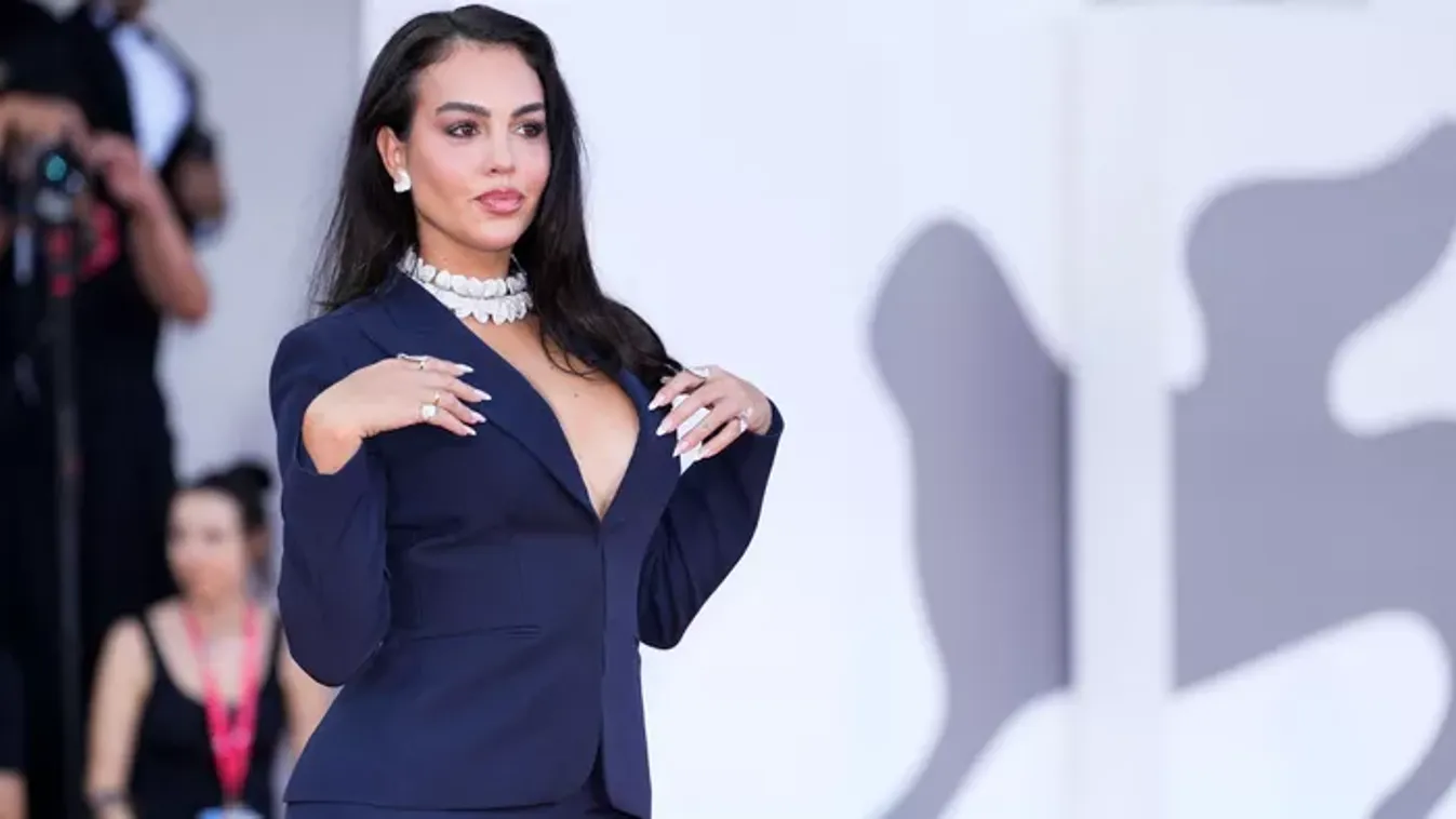 Mindenki őt nézte, Georgina Rodríguez először mutatkozott nyilvánosan az esküvője óta