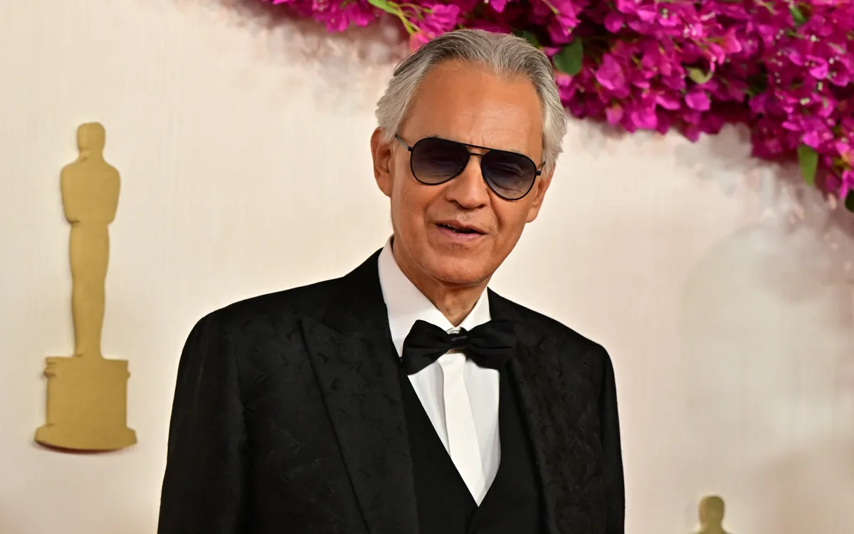 Andrea Bocelli nők millióit varázsolta el.