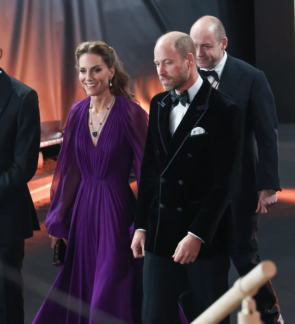 22 September 2026.Celebrities seen attending the world premiere of "Digger" in LondonPictured: Princess of Wales, Kate Middleton, Prince of Wales, Prince WilliamCredit: GoffPhotos.com   Ref: KGC-158