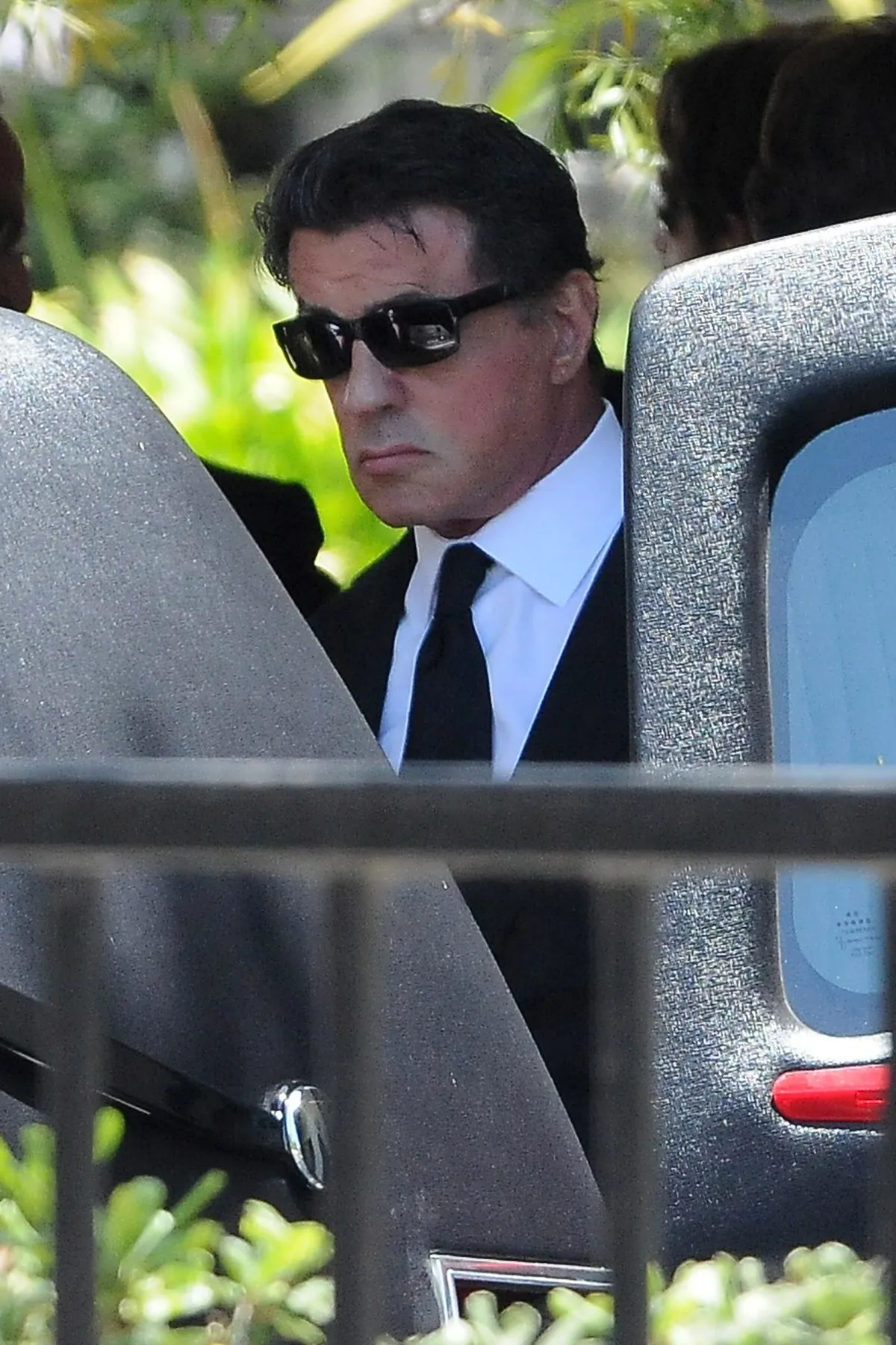 Sylvester Stallone fia temetéséig még tartotta magát, utána teljesen összeomlott.