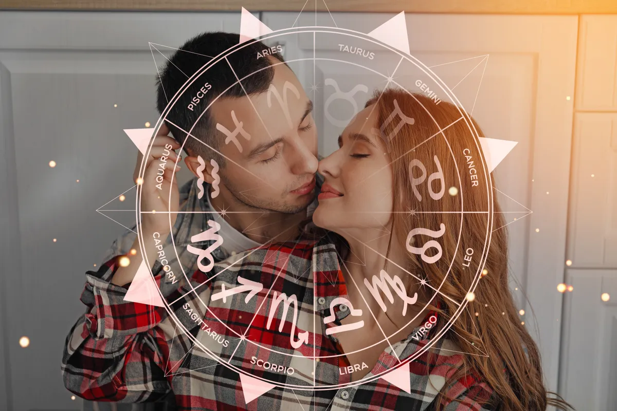 Horoszkóp zodiákus jegyek egy szerelmespár előtt
