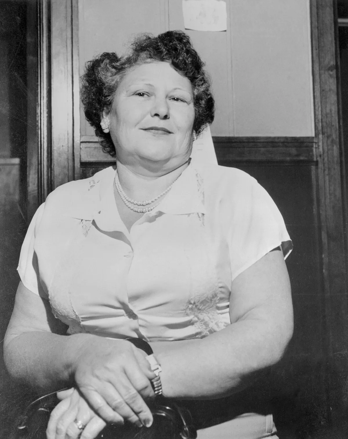  Nannie Doss női sorozatgyilkos portréja