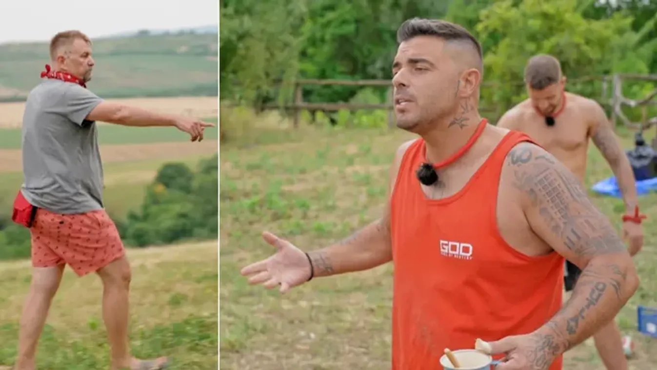 Kirobbant a balhé a Farm VIP-ben: Young G Béci nekiment Anger Zsoltnak