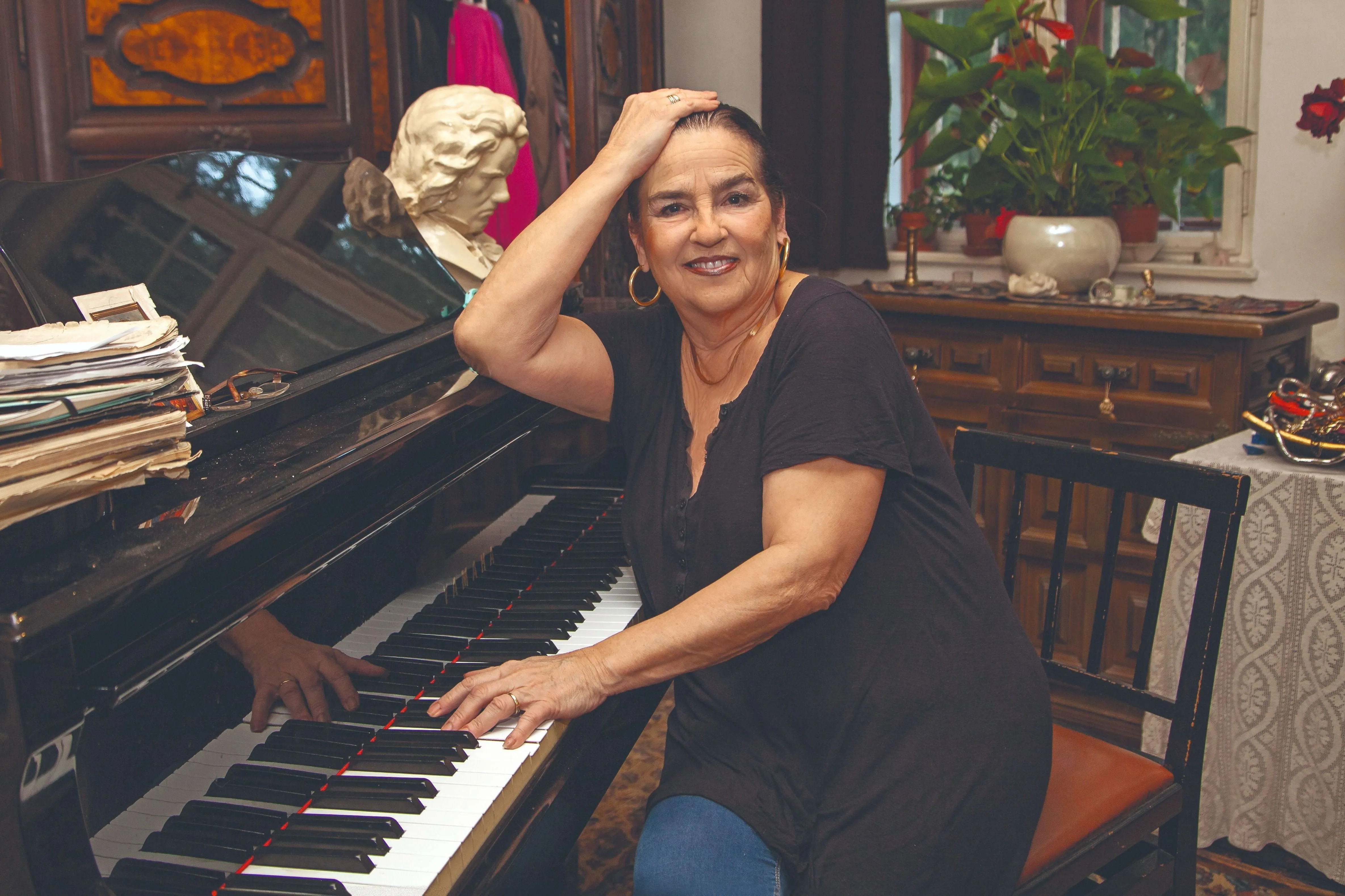 Failoni Donatella megérezte, hogy hamarosan férje után megy