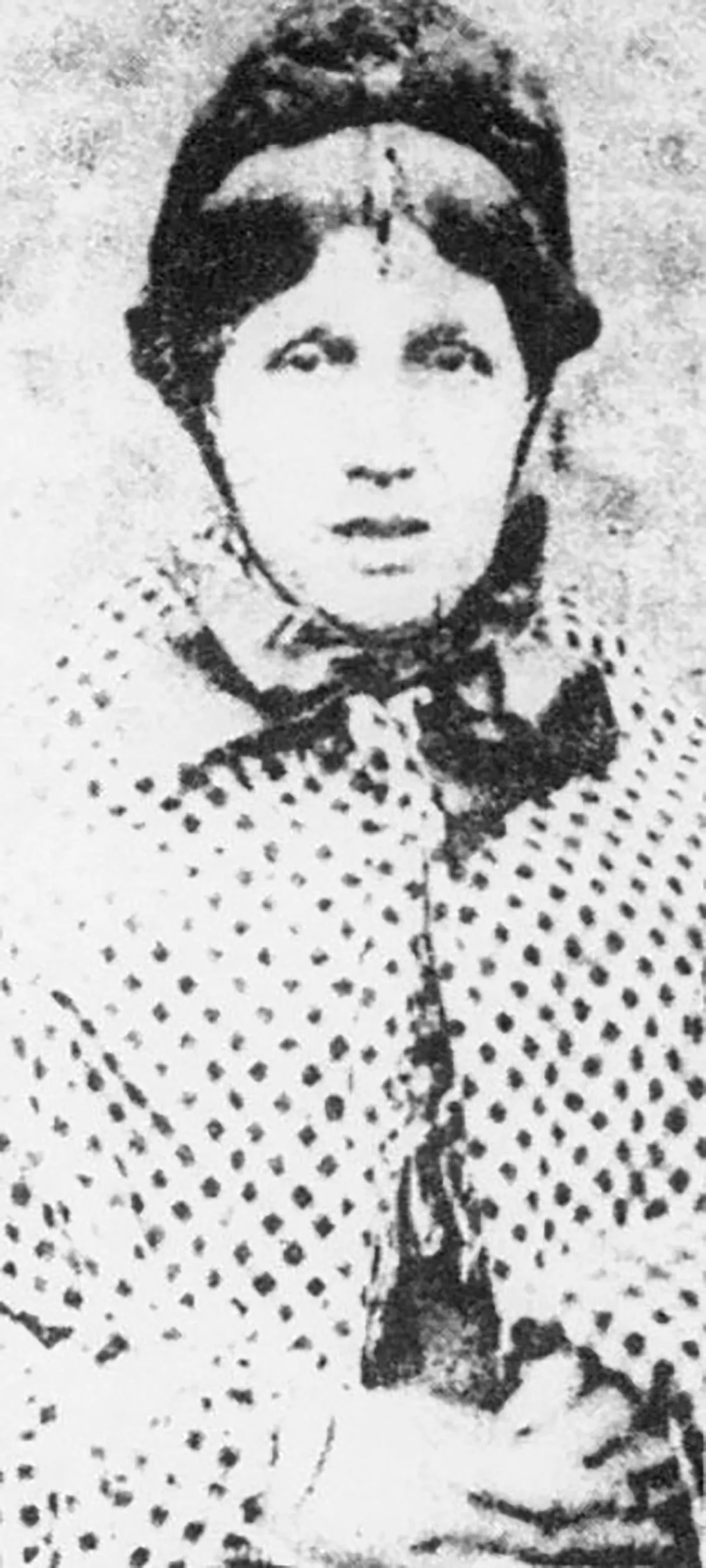 Mary Ann  Cotton viktoriánus korabeli női sorozatgyilkos portréja