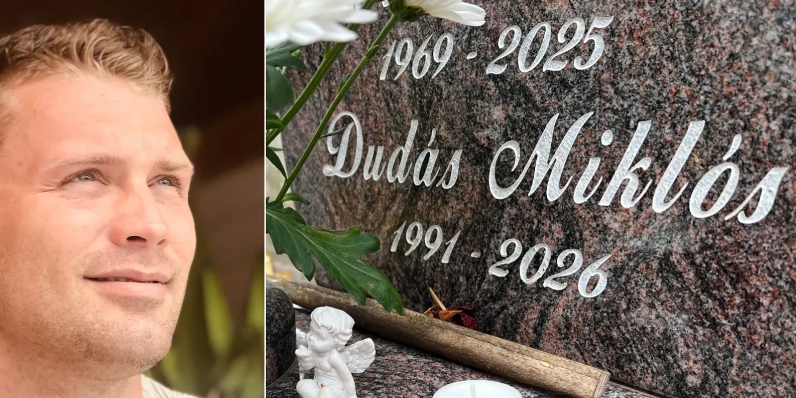 Szívszorító, így néz most ki Dudás Miki sírja