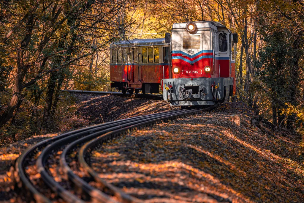 Őszi kirándulás fillérekből? A Gyermekvasút most különösen szép arcát mutatja