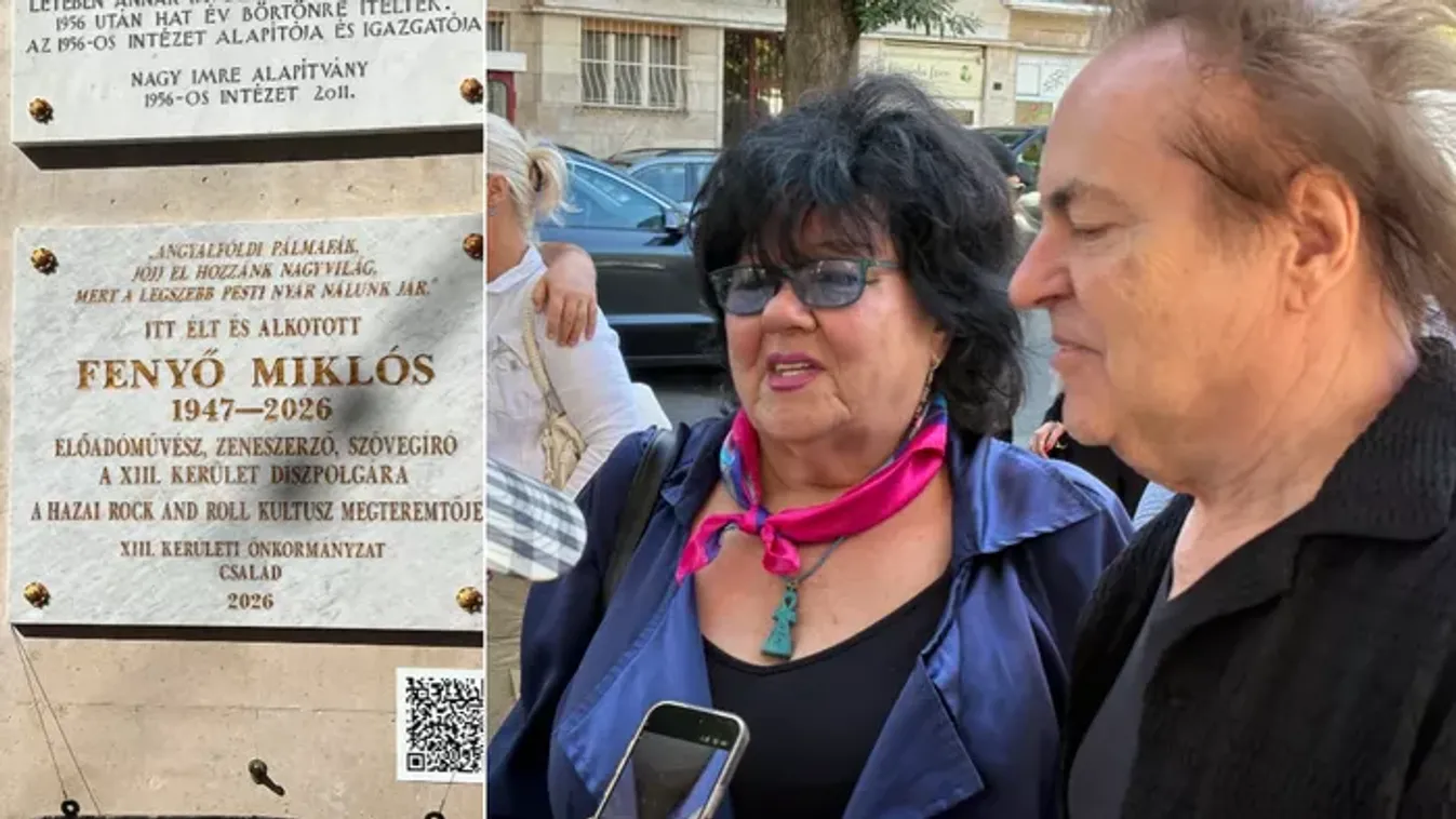 Dolly Fenyő Miklós emléktábla avatásán mesélt jó barátjáról: Talán nehéz ember volt, de...