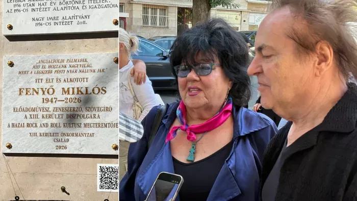 Dolly Fenyő Miklós emléktábla avatásán mesélt jó barátjáról