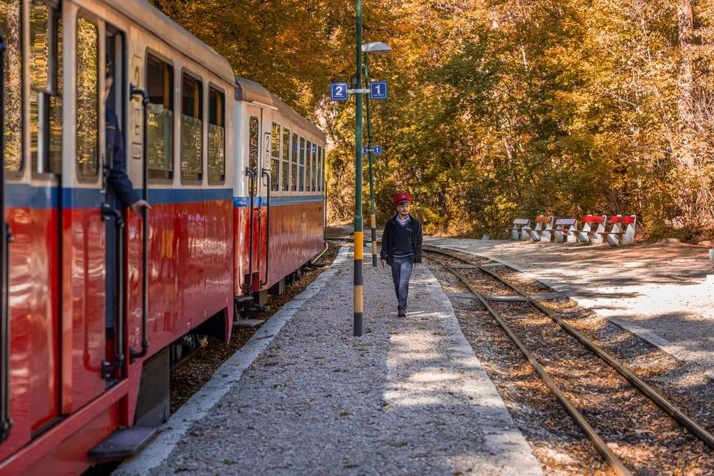 Ezt az őszi kirándulást vétek lenne kihagyni: csodás tájakon zakatol a kisvasút