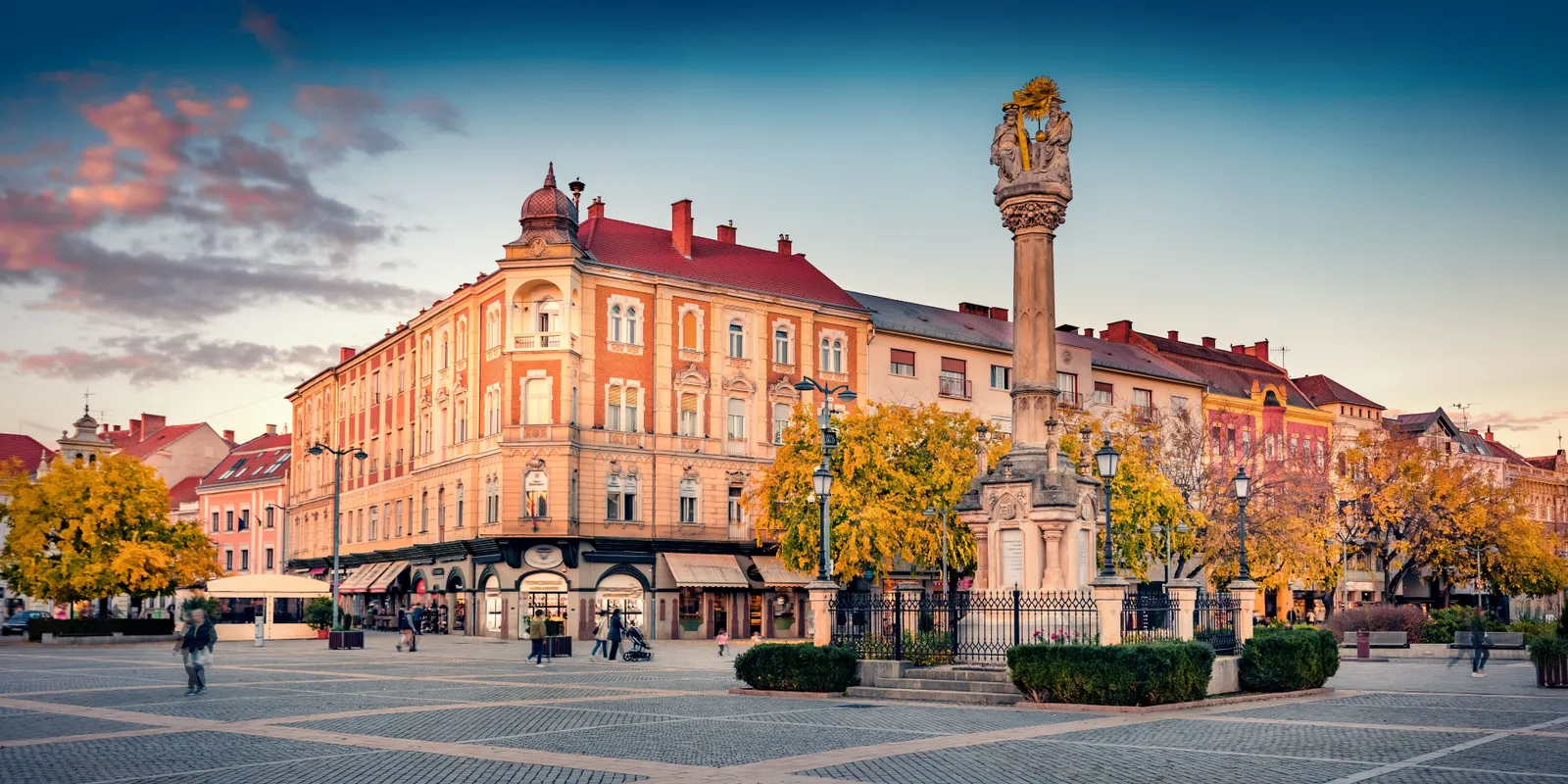 Ilyen gyönyörű Szombathely az őszi napsütésben – Galéria