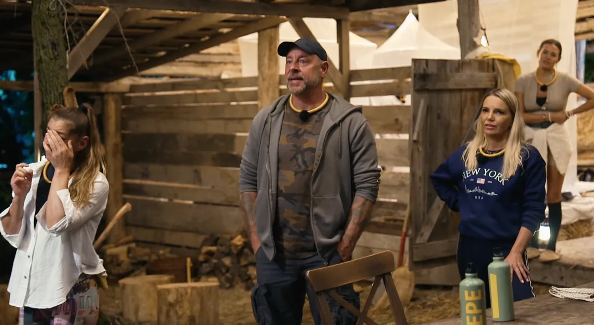 A Farm VIP sárga csapatában nem mindenki találta jó ötletnek a kígyóbőrös megtréfálást.