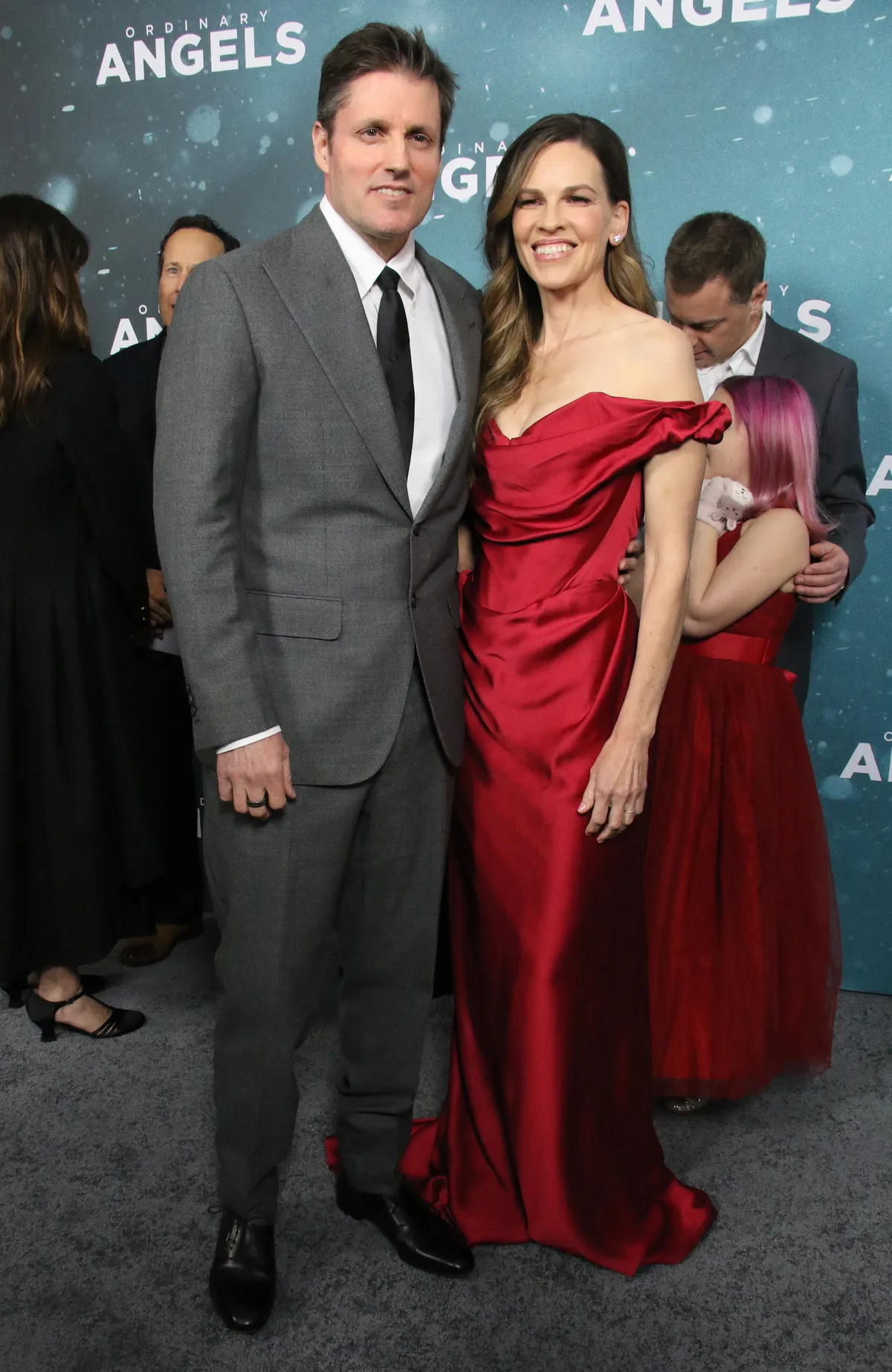 Hilary Swank és férje, Philip Schneider harmadik közös gyermeküket várják