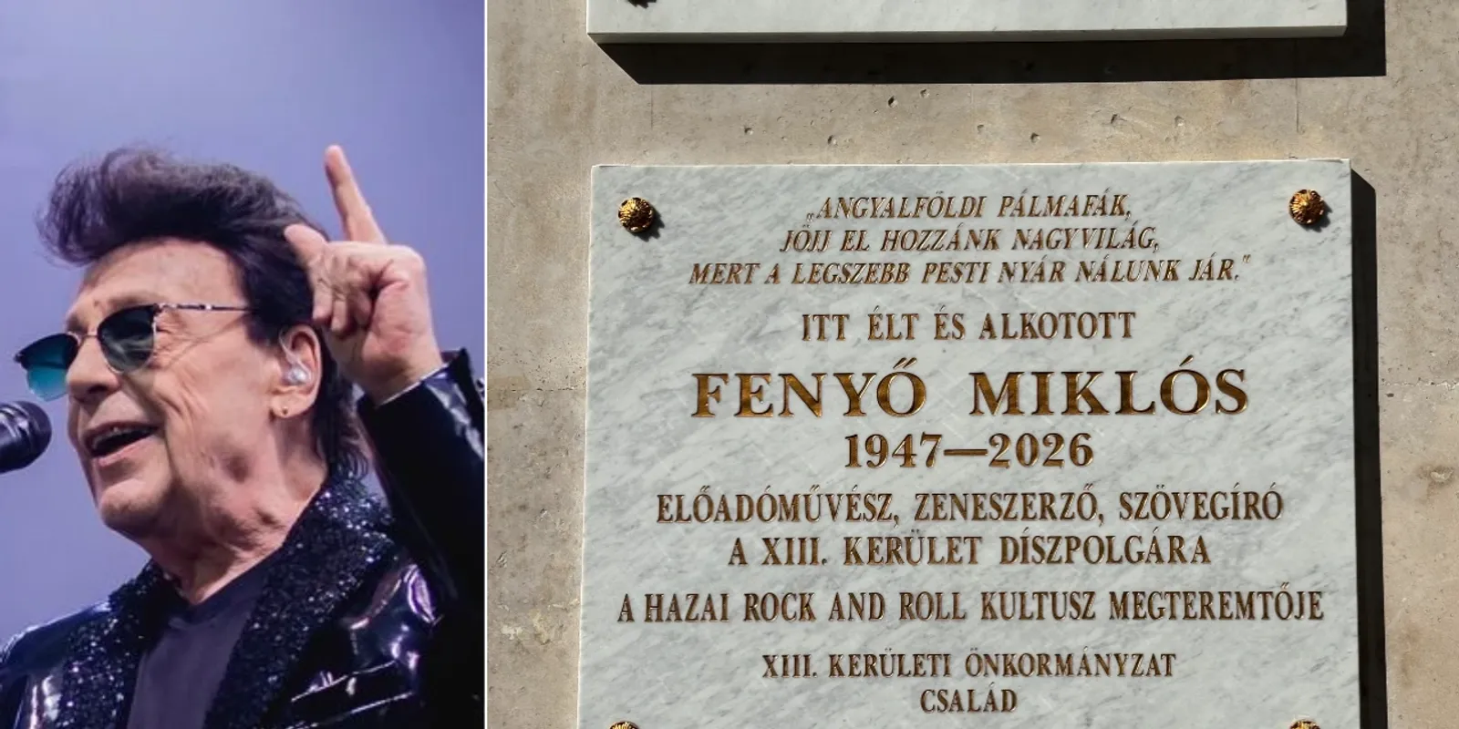 Fenyő Miklós unokája megható kijelentést tett