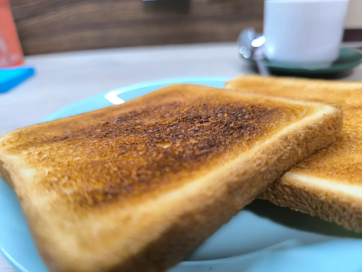 Air fryer veszélyek toast kenyérrel