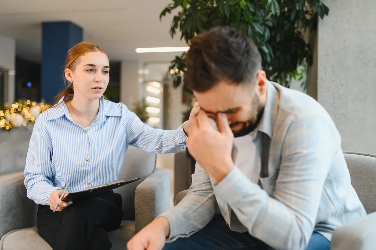 pszichológiai kvíz - páciens és pszichoterapeuta